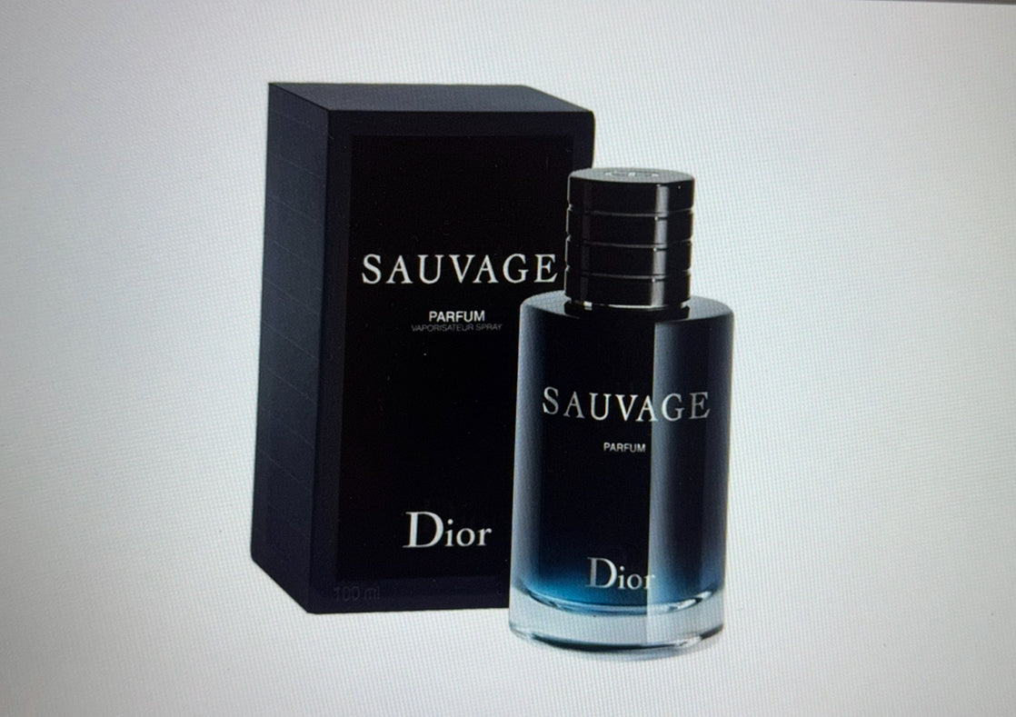 Dior Sauvage Parfum Spray for Men 3.4 Ounces